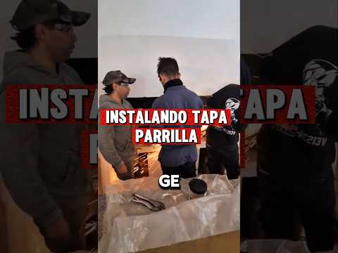 Instalamos una tapa de parrilla estilo guillotina  en santa rosa la pampa