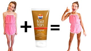 WHICH NORRIS NUT HAS THE BEST FAKE TAN *Mystery Celebrity Judges* Challenge w/Norris Nuts