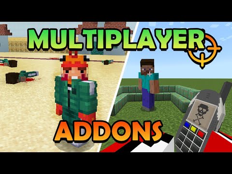 MCPE: Best Multiplayer Addons for 1.18