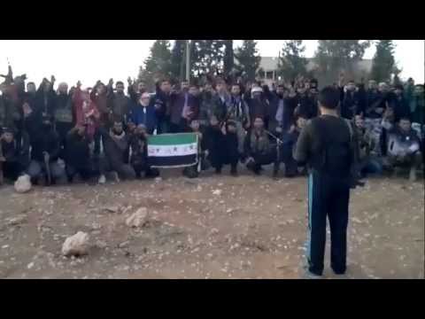 لواء القسام يقوم بالقسم الشرعي في تل أبيض