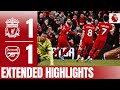 Salah & Gabriel in action-packed Premier League tie | Liverpool 1-1 Arsenal | Extended Highlights