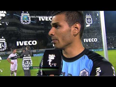 Monetti: "Se jugó mal". Gimnasia LP 0 - Defensa 3. Fecha 7. Primera División 2014. FPT