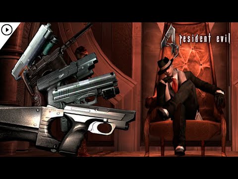 QUAL É A MELHOR ? Comparação de TODAS as Pistolas | Resident Evil 4