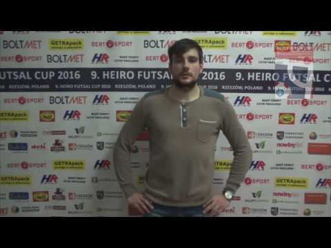 9. HFC 2016 - Wywiad z Marcinem Grzywą (Hungerbud) po meczu ćwierćfinałowym