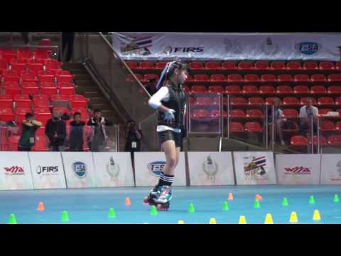 2016 WIFC Classic Slalom Junior Women 4th Place Liu Jia Xin 刘佳欣 (CHN)