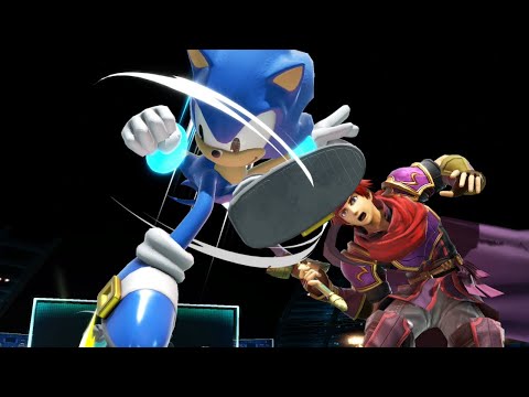 Super Smash Bros. Ultimate: Offline: Carls493 (Sonic) Vs. Aura (Roy)