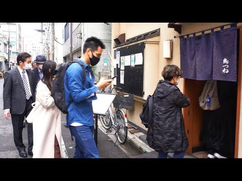 GUIA MICHELIN 2020-22 !!100 pedidos em 2 horas. Cozinheiro profissional de frango. Comida japonesa | Tóquio