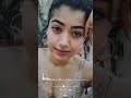 Rashmika Mandana Hot Video Status Deep Cleavage Rashmikamandanna