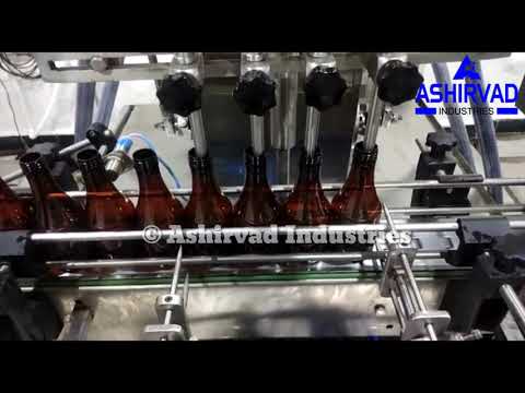 Automatic Volumetric Liquid Bottle Filling Machine