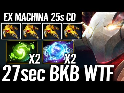 🔥 27SEC BKB - Sven Endless Refresher Ex-Machina 25s CD WTF Nonstop Spam BKB 100% Dota 2 Pro Carry