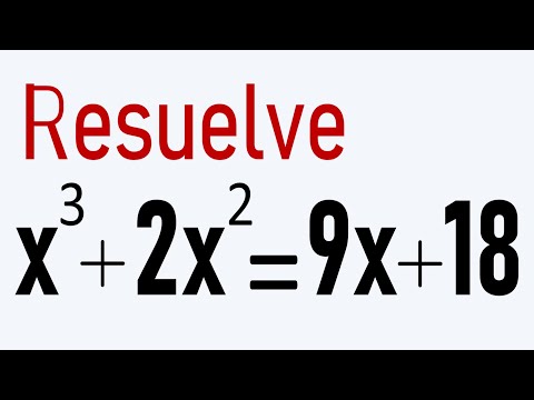 ECUACIÓN DE GRADO TRES. Halla las tres soluciones. Matemáticas Básicas