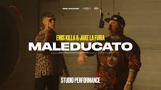 Emis Killa &amp; Jake La Furia - Maleducato (Studio Performance) | ESSE LYRICS