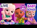 LIVE 🔴 Boo Boo song, ABC song, Doctor Checkup + More Nursery Rhymes with Baby Taku - ChuChuTV