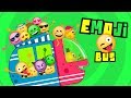 The Wheels On The Bus Emoji Version I Nursery Rhymes For Children I Kids Baby Learning Songs