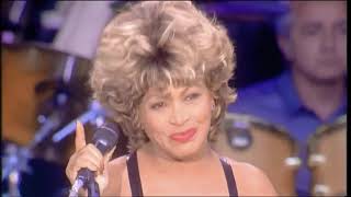 Tina Turner sings her exciting song A Fool In Love at Wembley Stadium in 2000 in 4K .