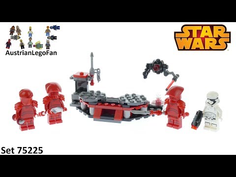Vidéo LEGO Star Wars 75225 : Pack de combat de la Garde Prétorienne d'élite