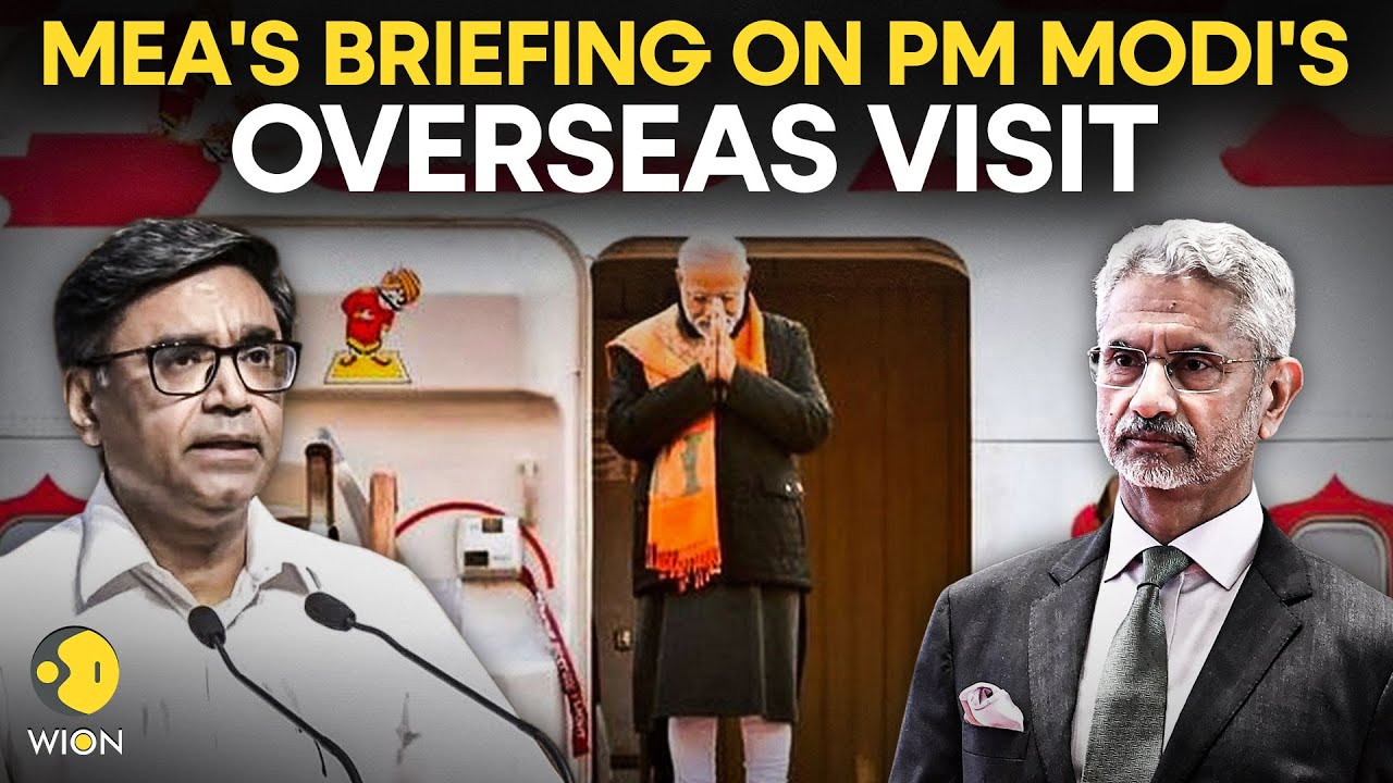 MEA LIVE: Special Briefing by MEA on PM Modi’s Visit to Jordan, Ethiopia and Oman | WION