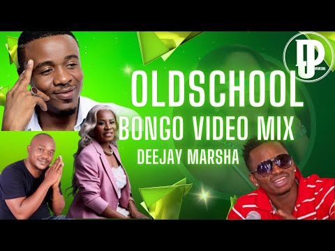 THROWBACK BONGO VIDEO MIX 2025 - DJ MARSHA FT ALIKIBA |DIAMOND |MARLAW (OLD SCHOOL BONGO MIX 2025)