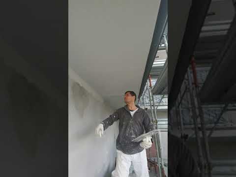 come stendere la rete nel soffitto con rasante