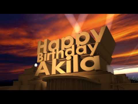 Happy Birthday Akila