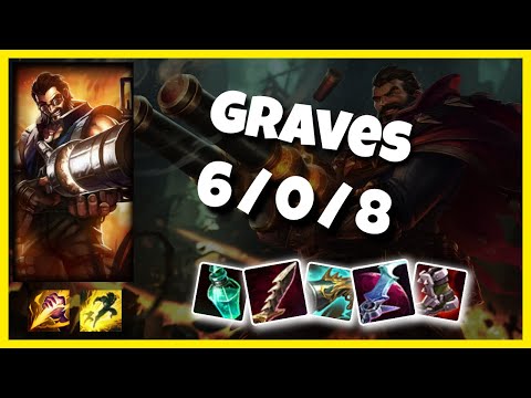Graves vs Kindred Eclipse BR Challenger JUNGLE (6/0/8) Gameplay Replay - Patch 10.24