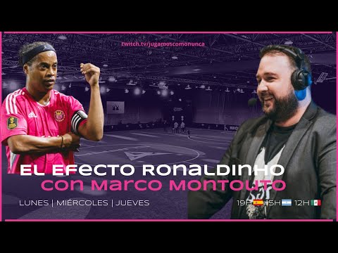 El EFECTO RONALDINHO en la Kingsleague - con Marco Montouto - Jugamos Como Nunca