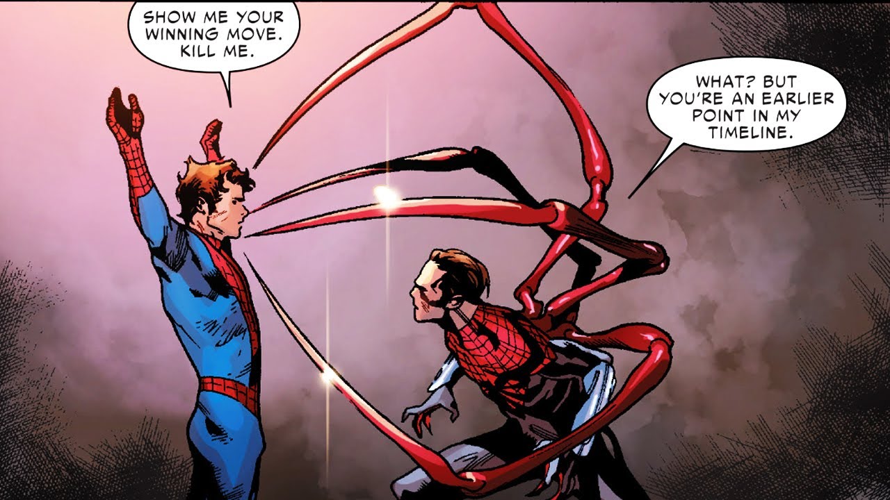 Peter Parker humiliates the Superior Spider-Man