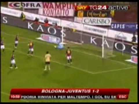 Calcio 2009 : J09 : Bologne - Juventus : 1-2