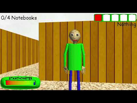 Baldi's Basics Plus glitch