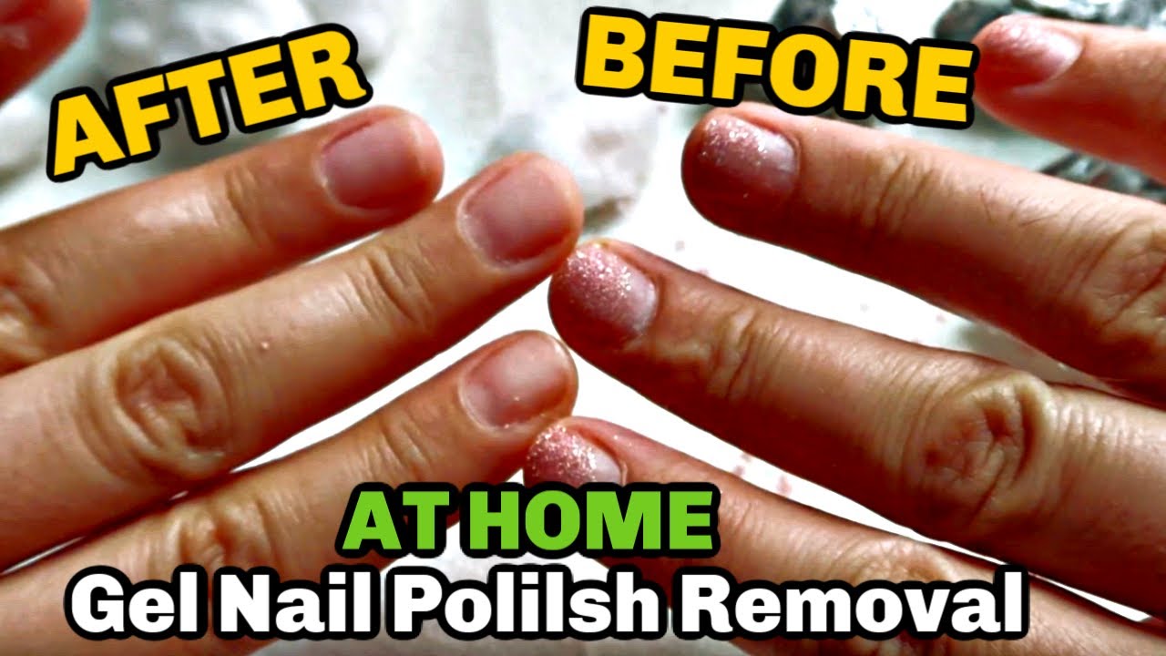 How  to Remove Gel Nail Polish At Home?Non-Acetone