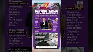 Donald Trump Tawarkan Janji Pribadi ke Hamas, Bakal Berkomitmen untuk Akhiri Perang di Gaza