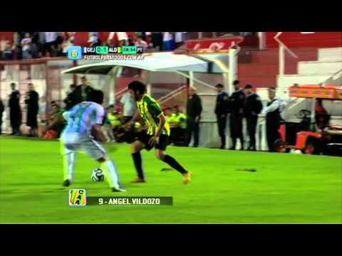 Gol de Vildozo.Gimnasia 0 Aldosivi 1.Triangular.Torneo Primera B Nacional.Fútbol Para Todos