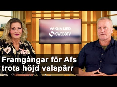 Vakna med Swebbtv 23 september 2025 med Katerina Janouch och Lennart Matikainen