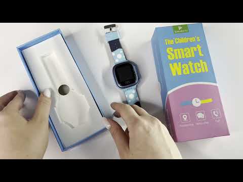Детские умные часы Beverni Y92 – Распаковка и первое включение