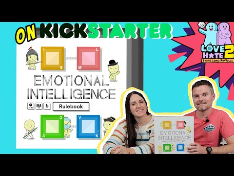 Emotional Intelligence - #Kickstarter Preview | Hawberry Games #boardgames #boardgamereview