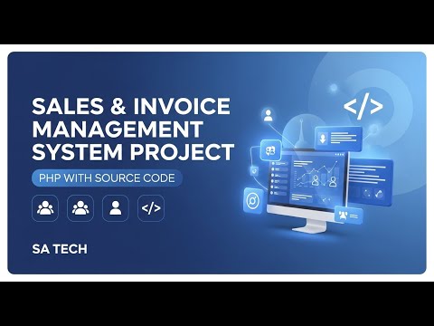 Sales & Invoice Management System in PHP Laravel | Free Source Code Download