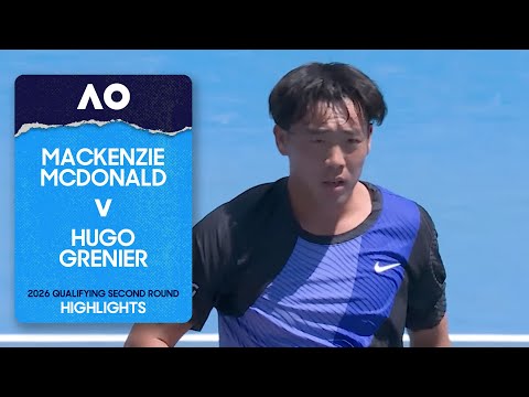 Pablo Llamas Ruiz v Coleman Wong Highlights | Australian Open 2026 Qualifying Second Round