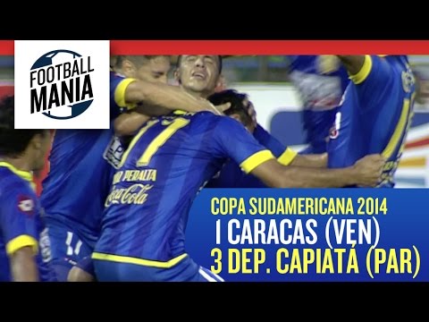 Caracas (VEN) 1-3 Deportivo Capiatá (PAR) - Copa Sudamericana 2014 - 2nd Round