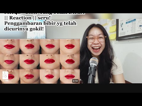 JKT48 - Bibir Yang Telah Dicuri || Reaction || seru! Penggambaran bibir yg telah dicurinya gokil!