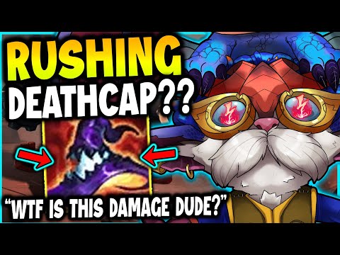 Rushing a DEATHCAP as Heimerdinger in Season 11..brings MASSIVE DAMAGE!? - League of Legends