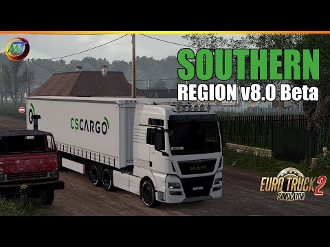 ETS2 MODS - Southern Region v8.0 Beta (SR Map) [ETS2 1.37]