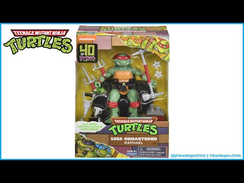 Walmart Exclusive! Teenage Mutant Ninja Turtles 1988 Remastered Raphael