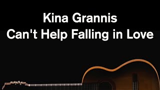 Can&#39;t Help Falling in Love (Acoustic Karaoke) - Kina Grannis