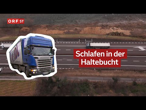 Truck drivers spend nights in lay-bys | South Tyrol Today, December 11, 2025