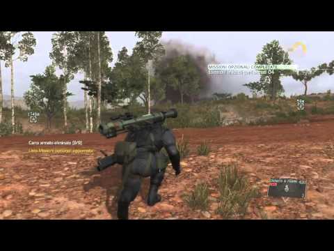 METAL GEAR SOLID V: THE PHANTOM PAIN - Quiet takes down an enemy chopper