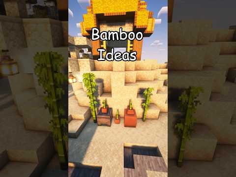 "TOP SECRET: Creating GOD-TIER Bamboo Plants in Minecraft!" #minecraft