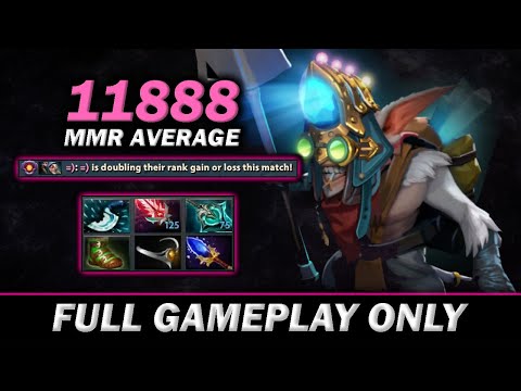 0 DEATH Meepo Doubledown Destroying everyone in 11888 MMR AVERAGE! - Meepo Gameplay#838