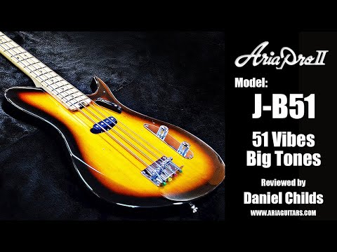 Демонстрация бас-гитары Aria PRO II J-B51