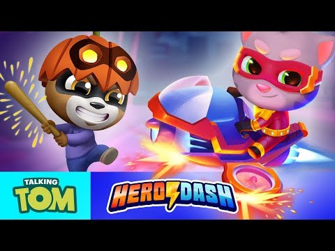 NEW GADGET! 🏁 Epic Jet Bike RACE – Talking Tom Hero Dash (GAME UPDATE)
