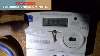 How to read a Dual Rate UK ELECTRICITY Meter